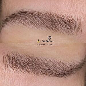 microblading perfectietraining healed result